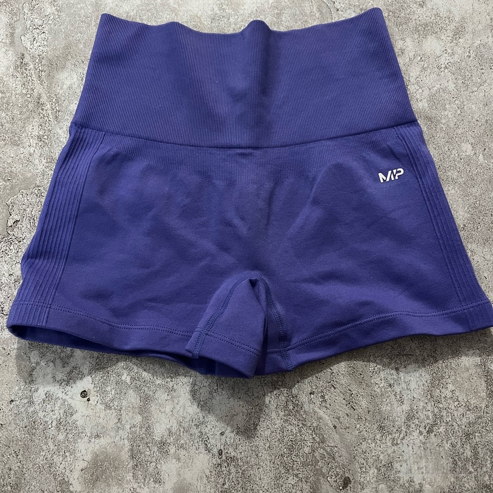 MP Women’s Tempo Seamless Booty Shorts - Bluebell